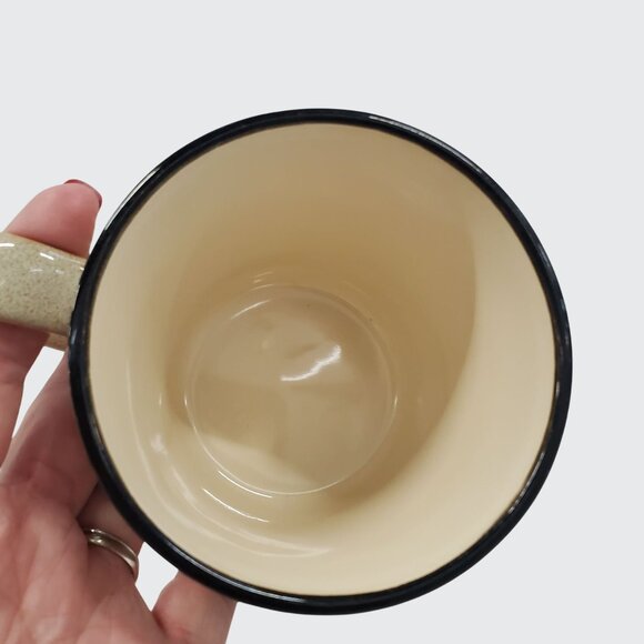 Preowned Great Gatherings Owl Coffee Cup Mug Ceramic Stoneware Owls On A Branch - Picture 7 of 7